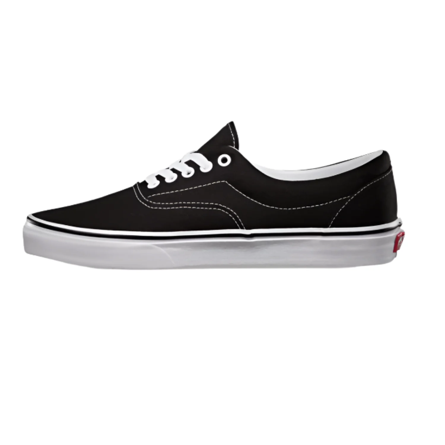 נעלי סקייט VANS Era שחור לבן קנבס יוניסקס קלאסיות