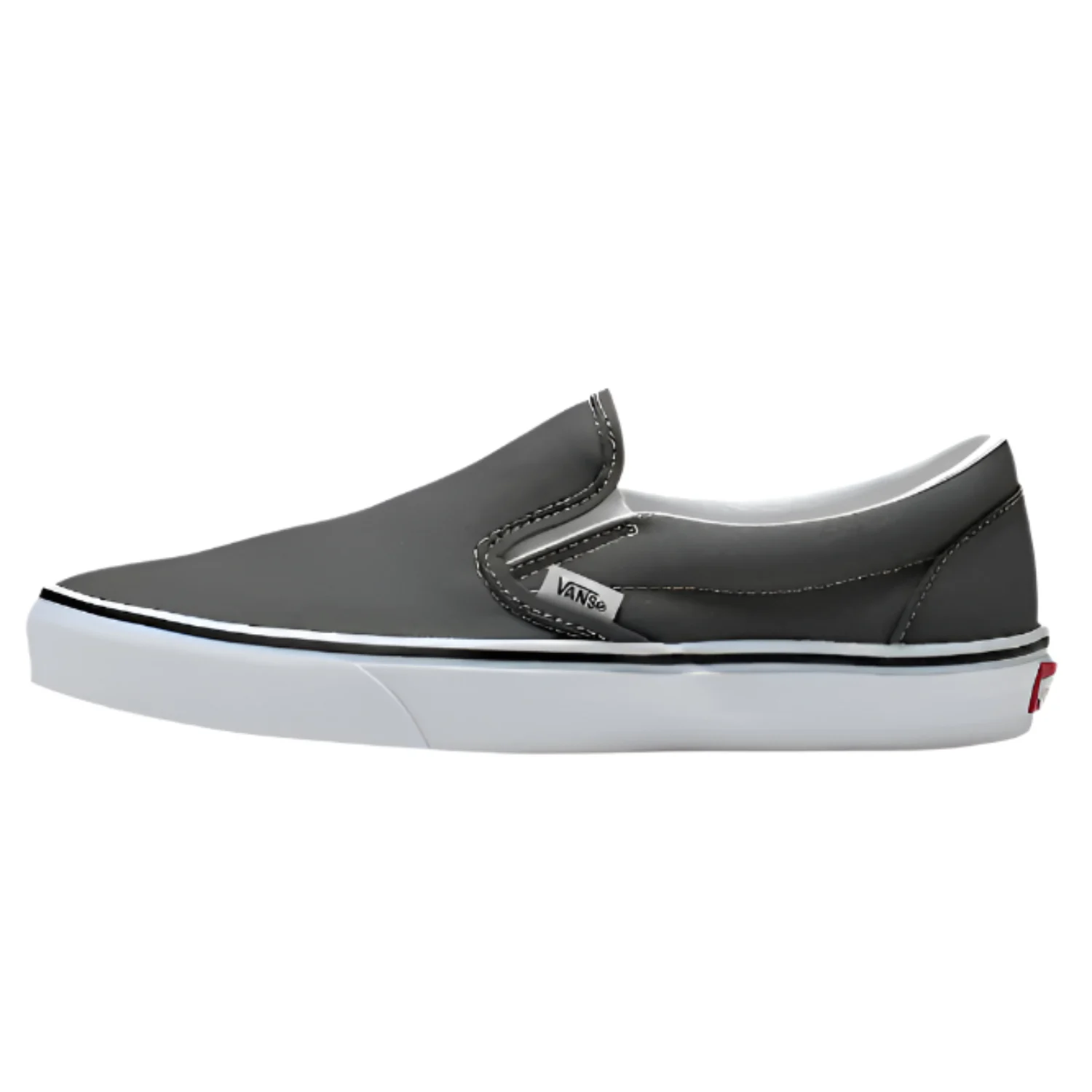 נעלי סקייט קלאסיות אוניסקס Vans בצבע אפור כהה