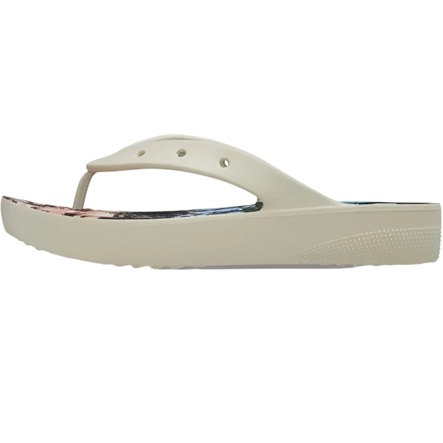 קרוקס סנדלי פלטפורמה לנשים – בון/רב צבעים