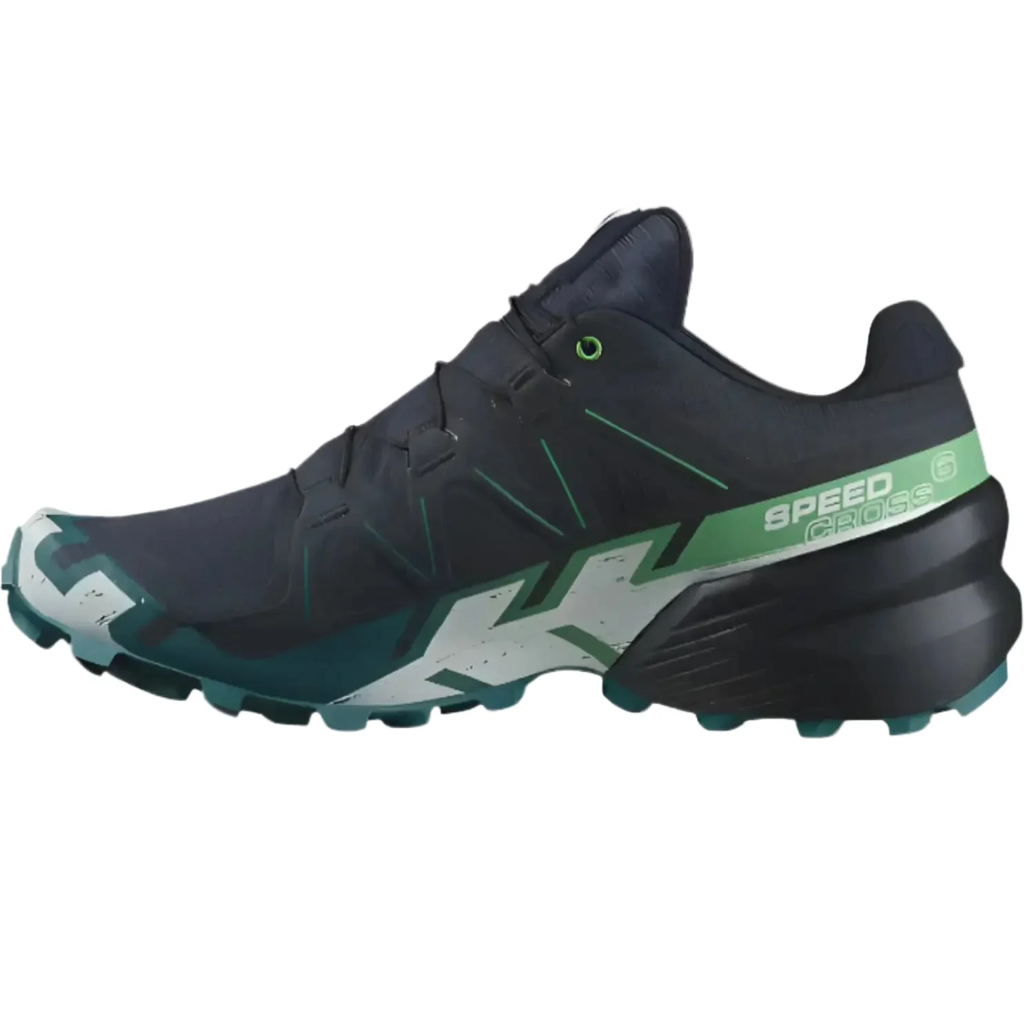 (קופסה פגומה) סולומון ספיד קרוס 6 474653 פחם/טהיטי טייד/לבן