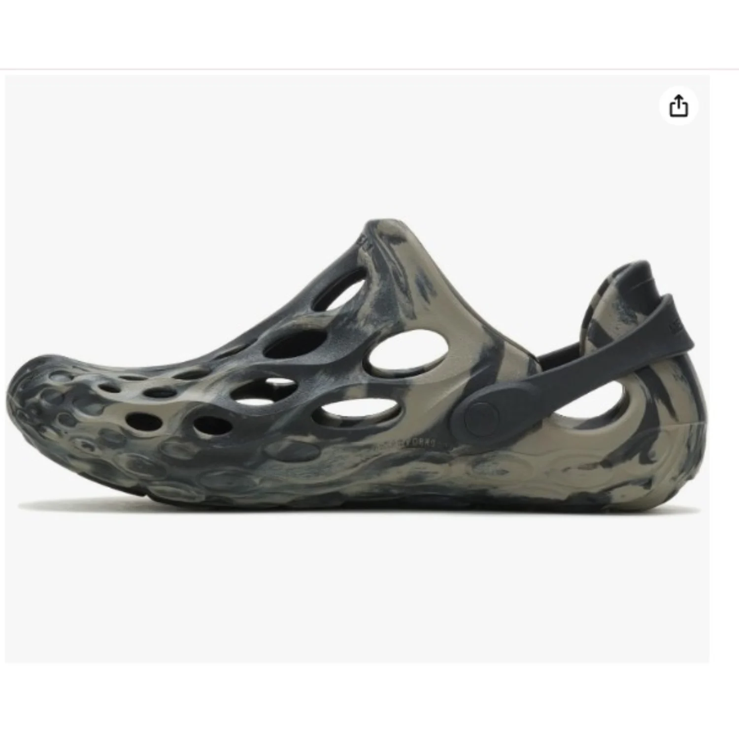 נעלי מים לגברים מרל מווק היידרו - קלות משקל, שחור/ברינדל