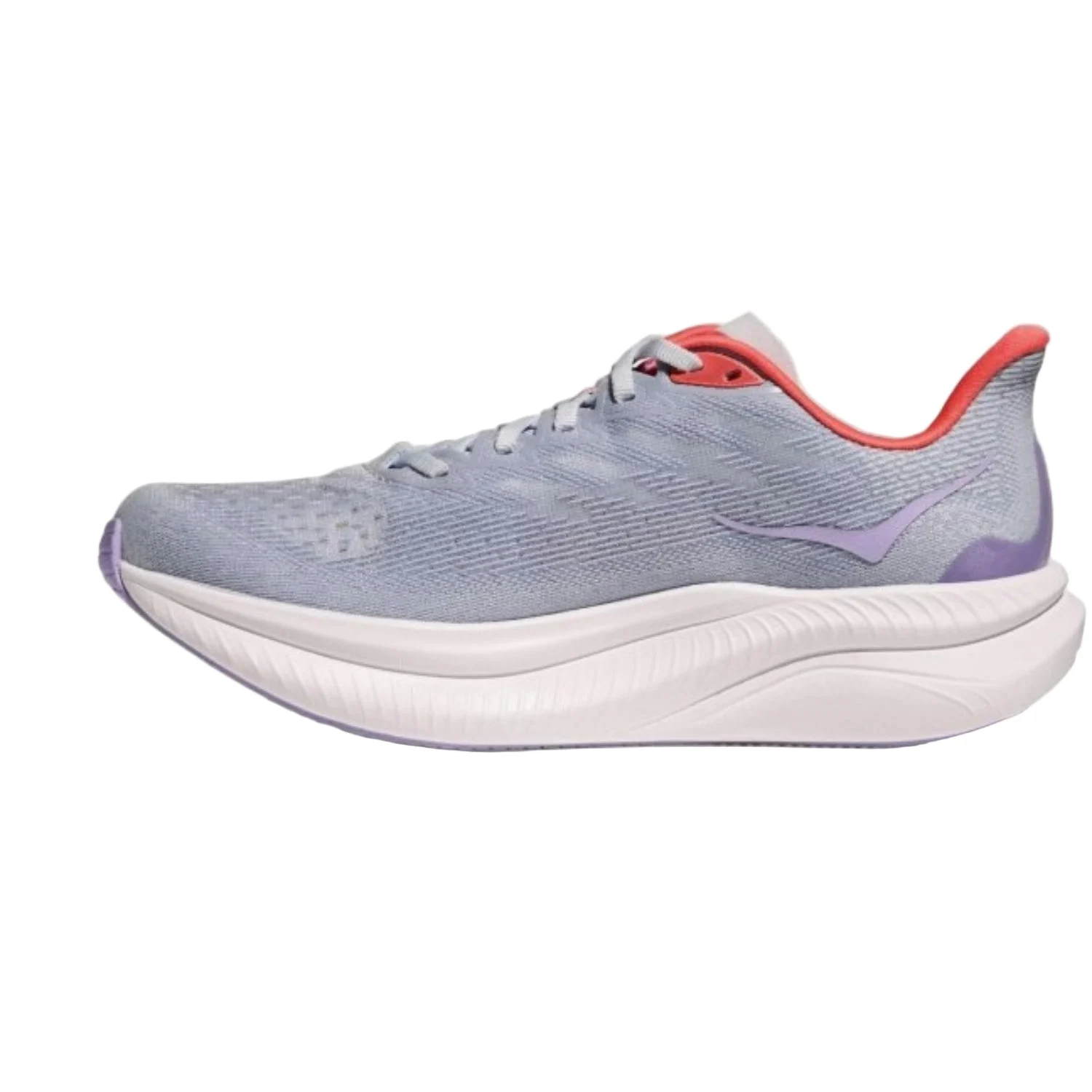 נעלי ריצה לנשים Hoka Mach 6 עם ריפוד, דמדומים בהירים/גולן