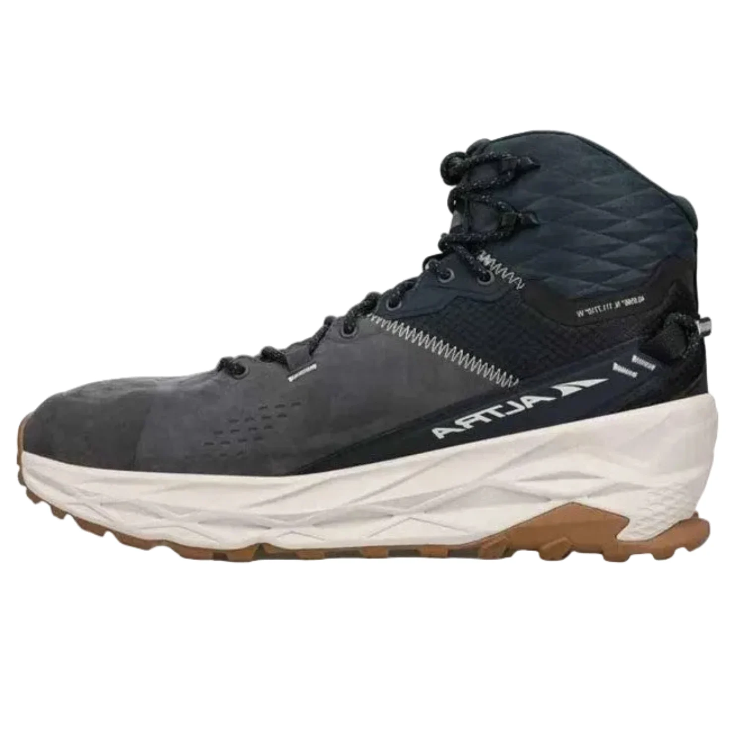 נעלי טיולים לגברים Altra Olympus 5 Hike Mid GTX, שחור/אפור