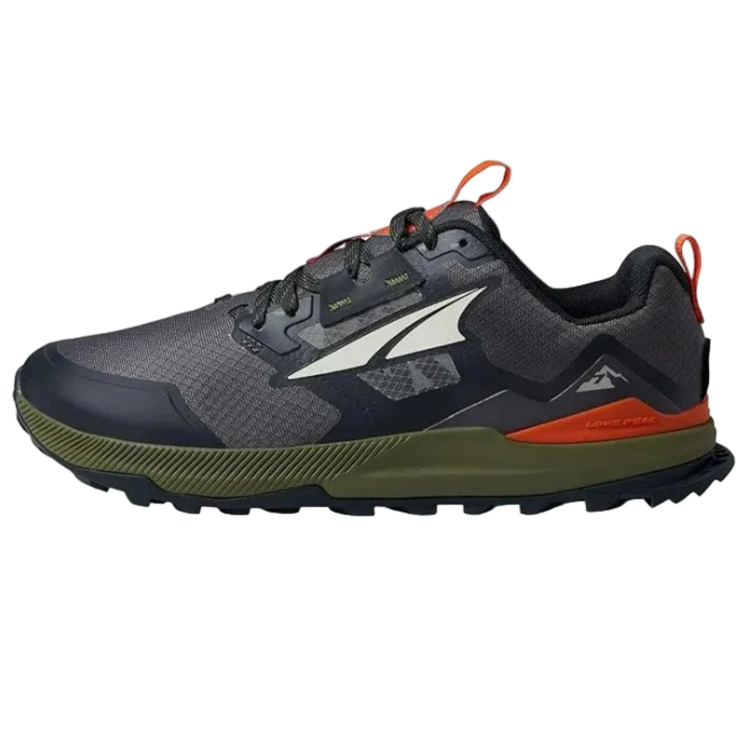 נעלי ריצה שטח לגברים Altra Lone Peak 7, שחור/אפור