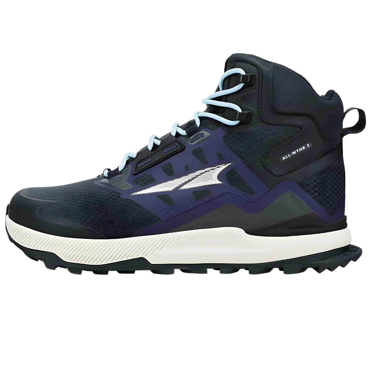 נעלי ריצה שטח לנשים Altra LONE PEAK ALL-WTHR MID2, שחור