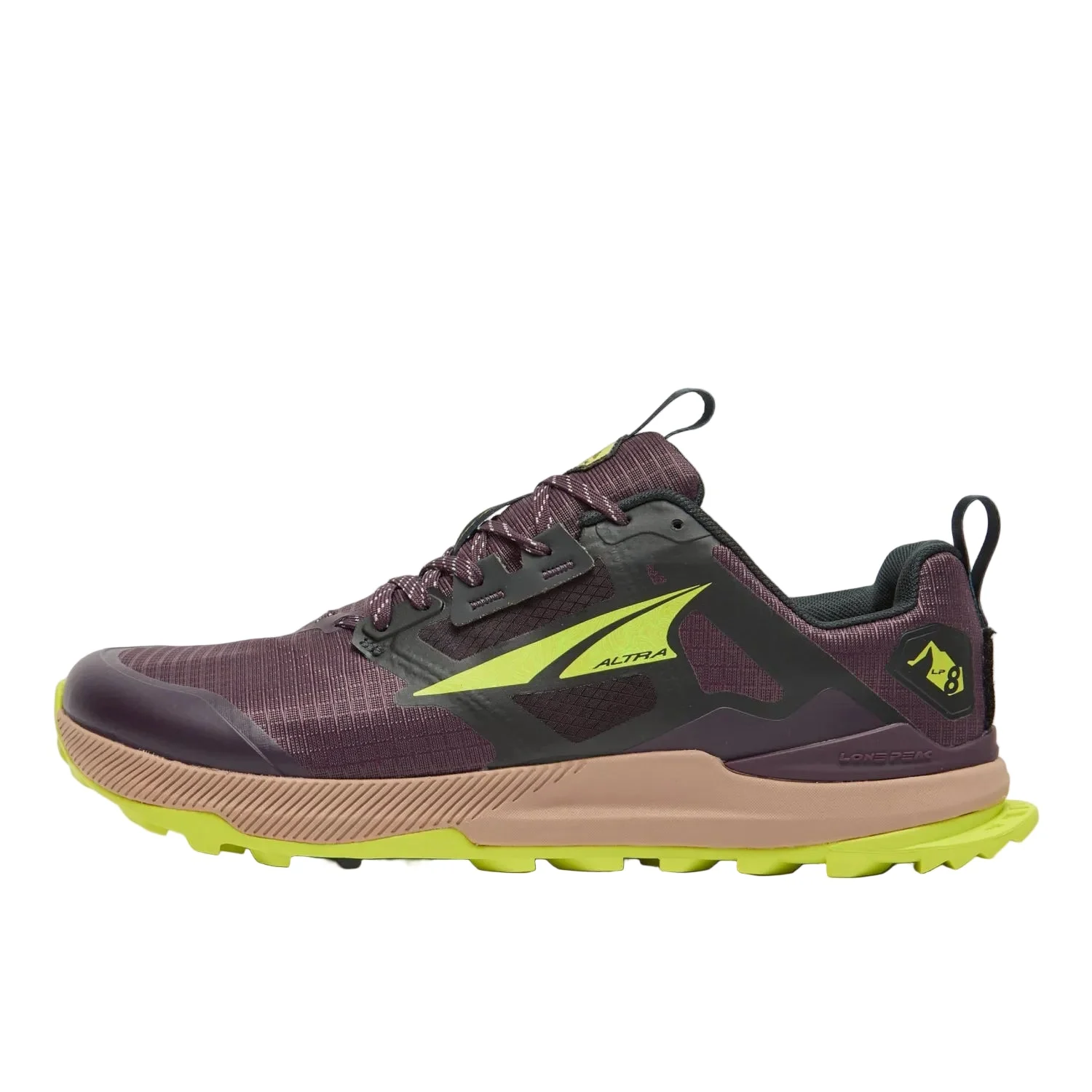 נעלי ריצה שטח לנשים Altra Lone Peak 8, סגול כהה
