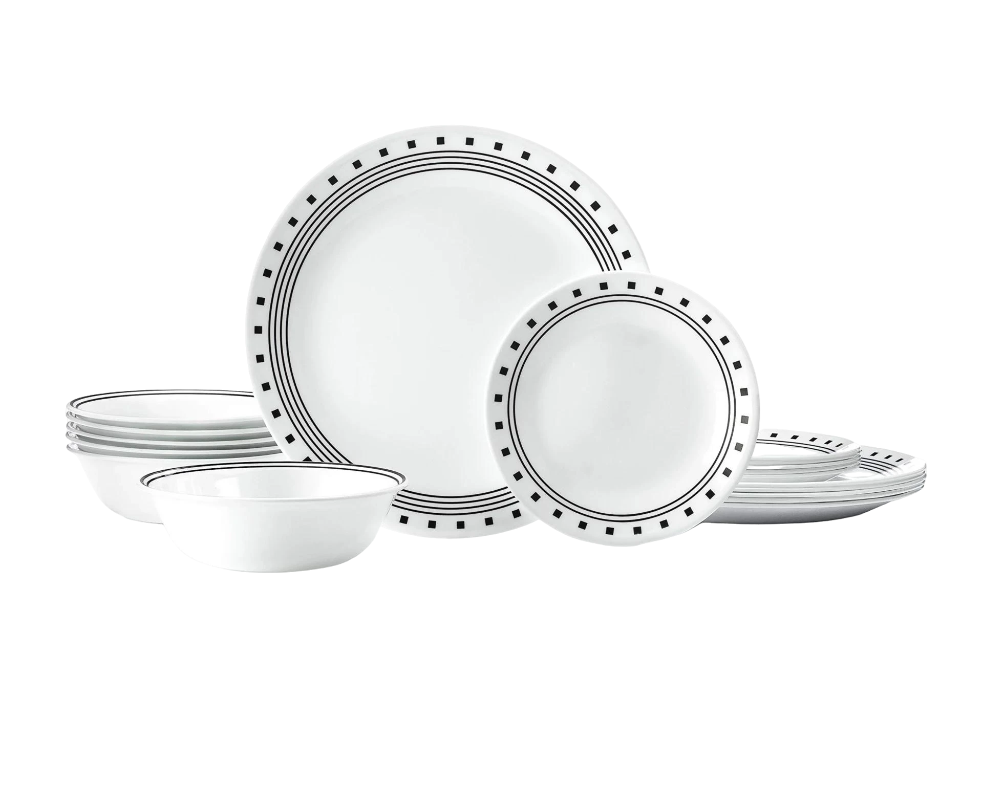 סט 18 חלקים Corelle Livingware City Block