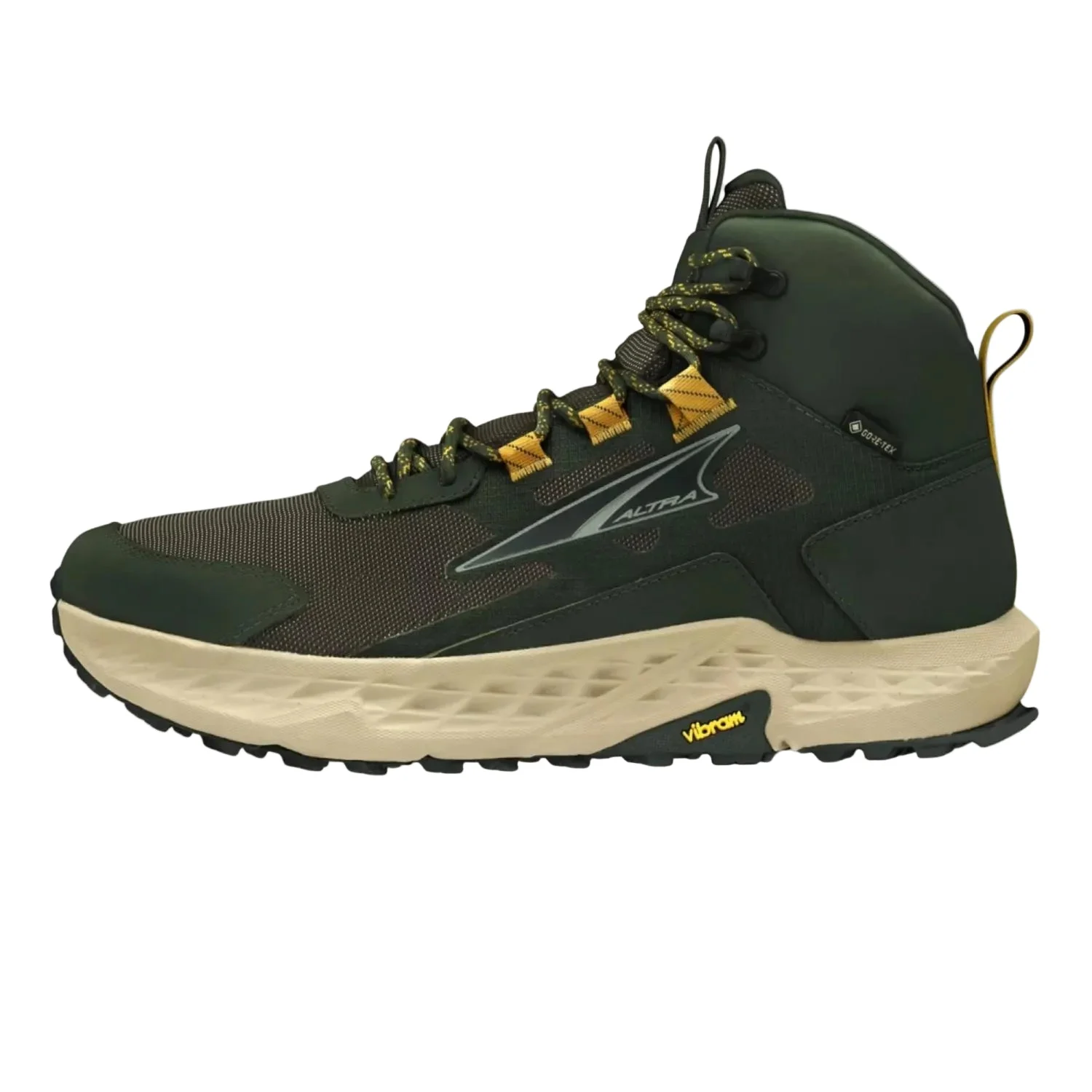 מגפי טיולים לגברים Altra Timp Hiker GTX, זית אבקתי