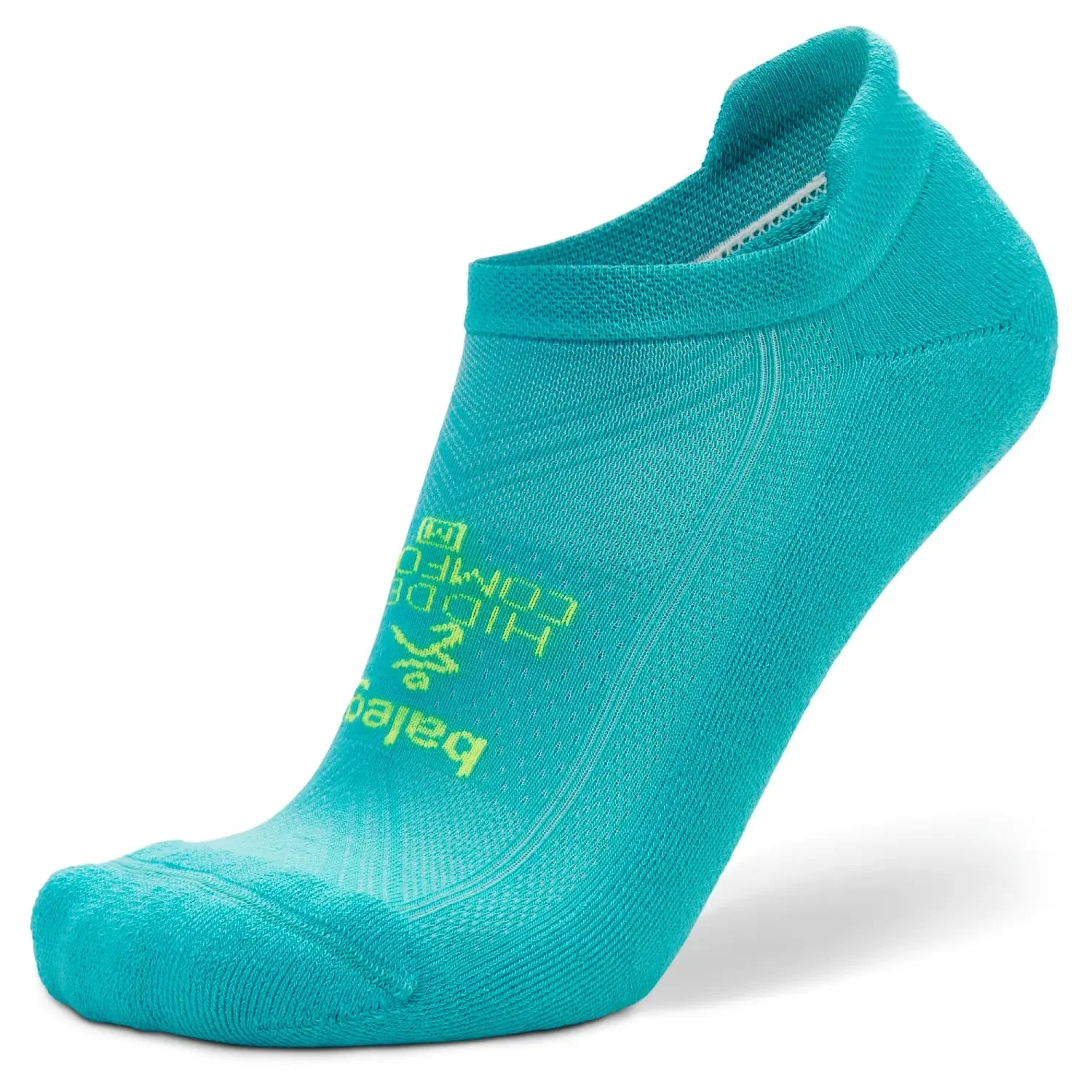גרבי ריצה לא נראות Balega Hidden Comfort Performance, יוניסקס, ניאון אקווה
