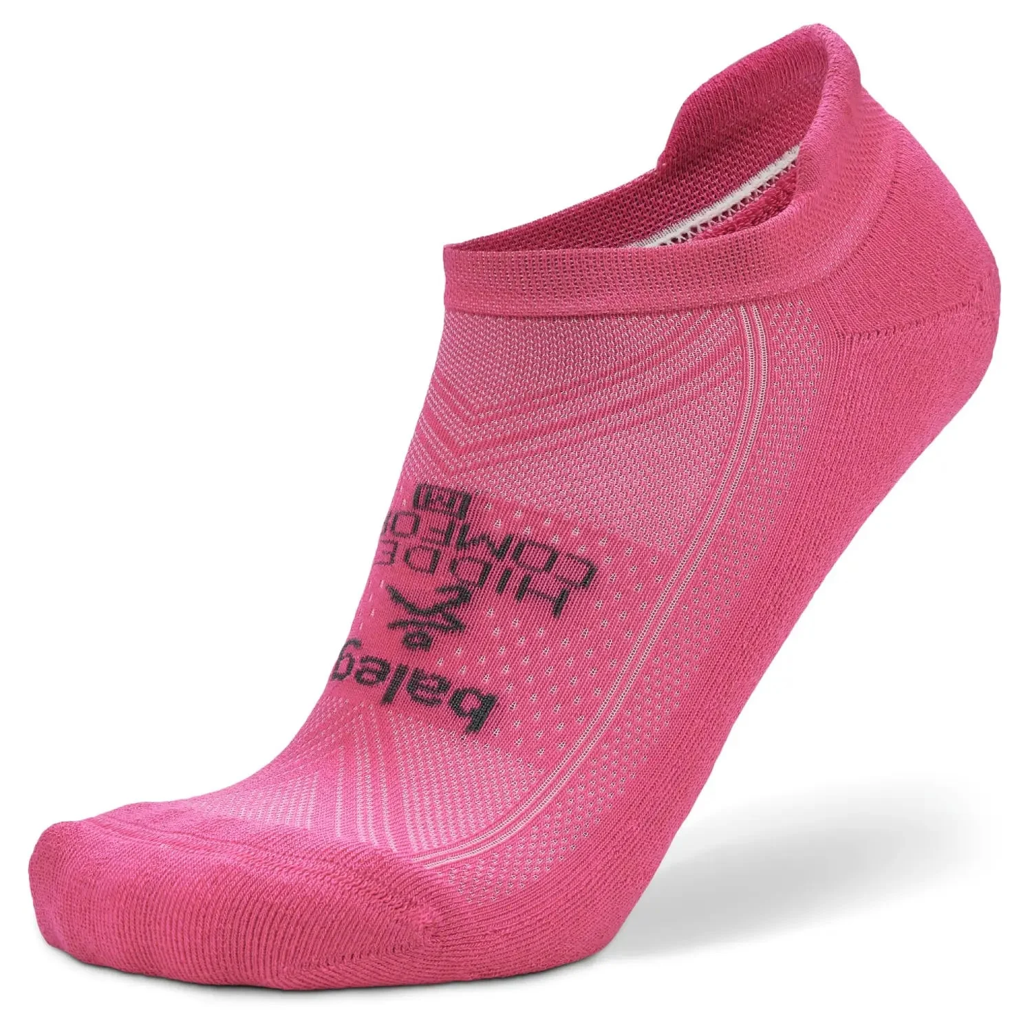 גרביים רצות לא נראות לנשים וגברים Balega Hidden Comfort בצבע ורוד סוכר