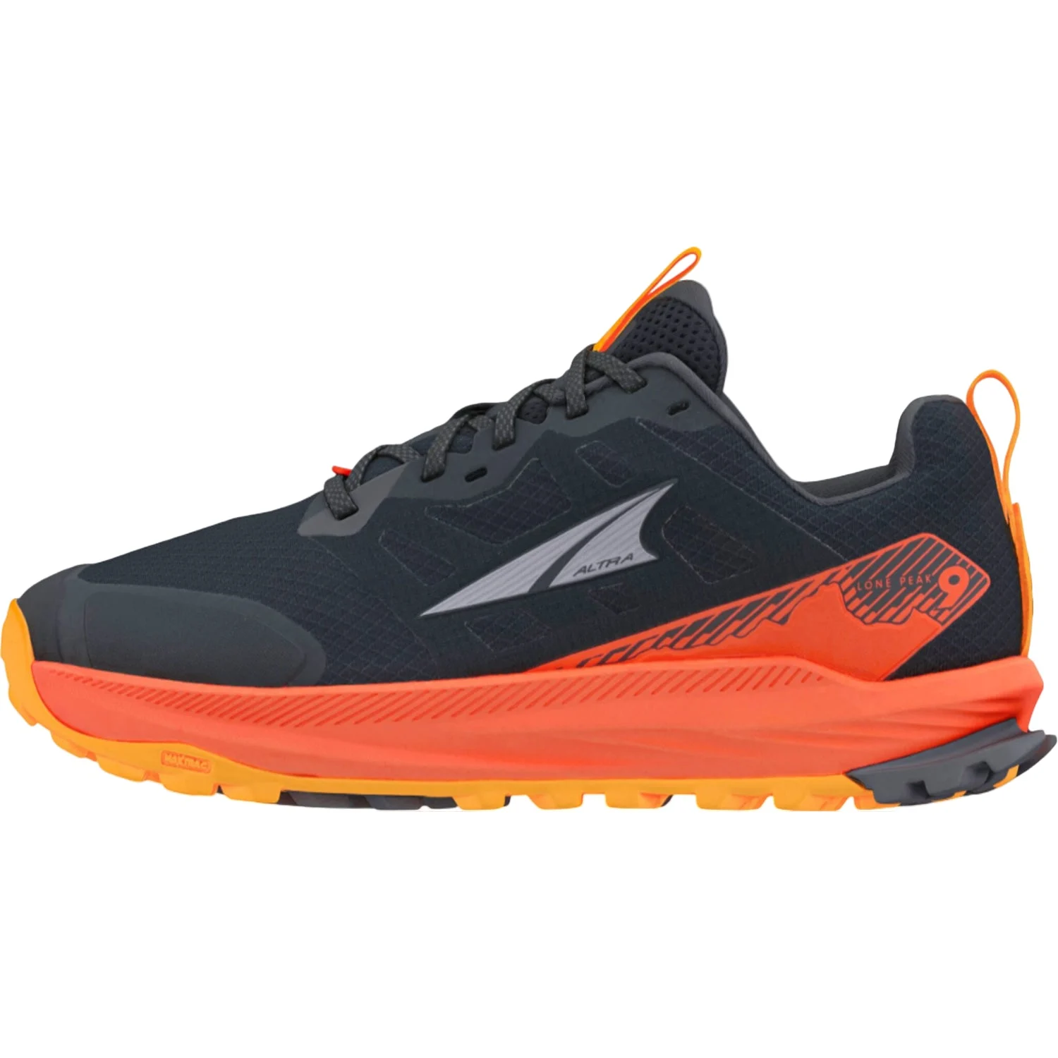 נעלי ריצה שטח לגברים Altra Lone Peak 9 שחור/אדום