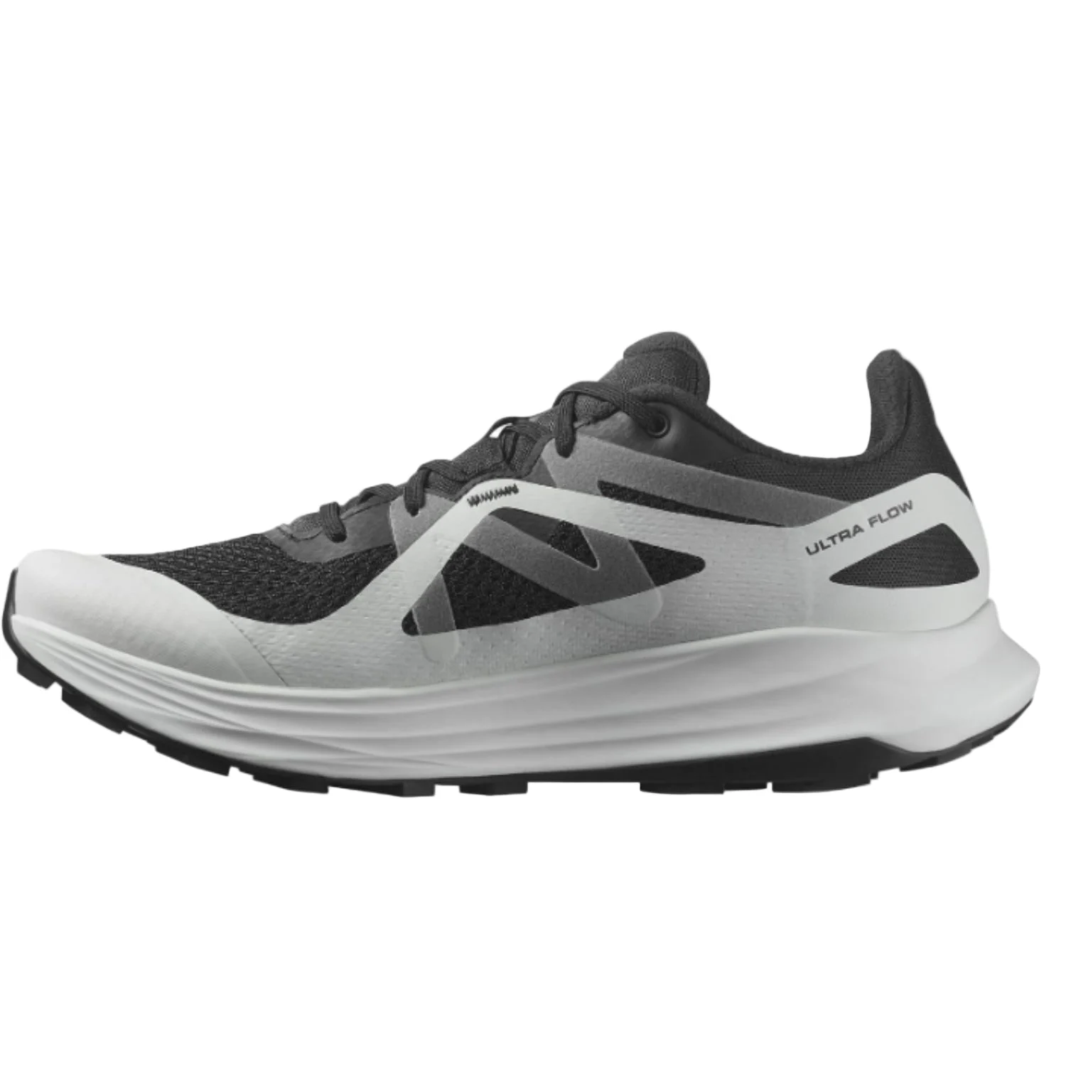 נעלי ריצה שטח לגברים סאלומון אולטרה פלו - שחור/אפור קרח/צל שקט