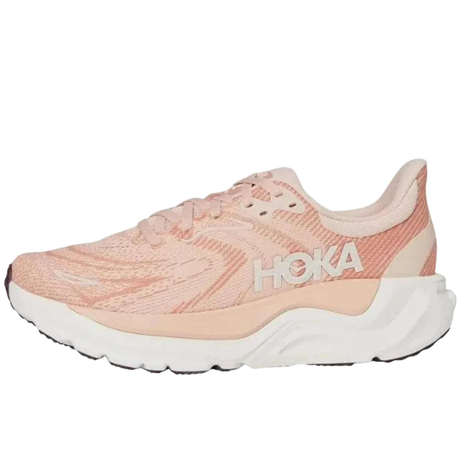 נעלי ריצה ממולאות לנשים Hoka Arahi 8, בלוש/רוז לאטה