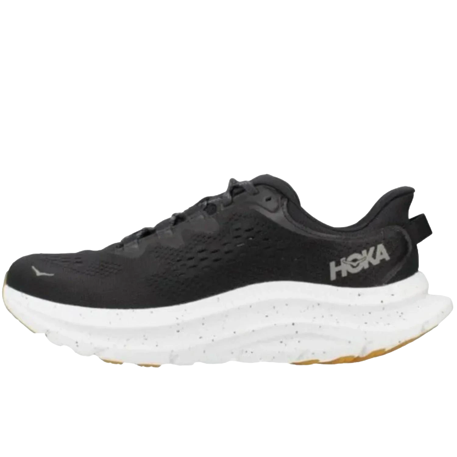 נעלי ריצה מגוננות לגברים הוקה קוואנה 2, שחור/לבן