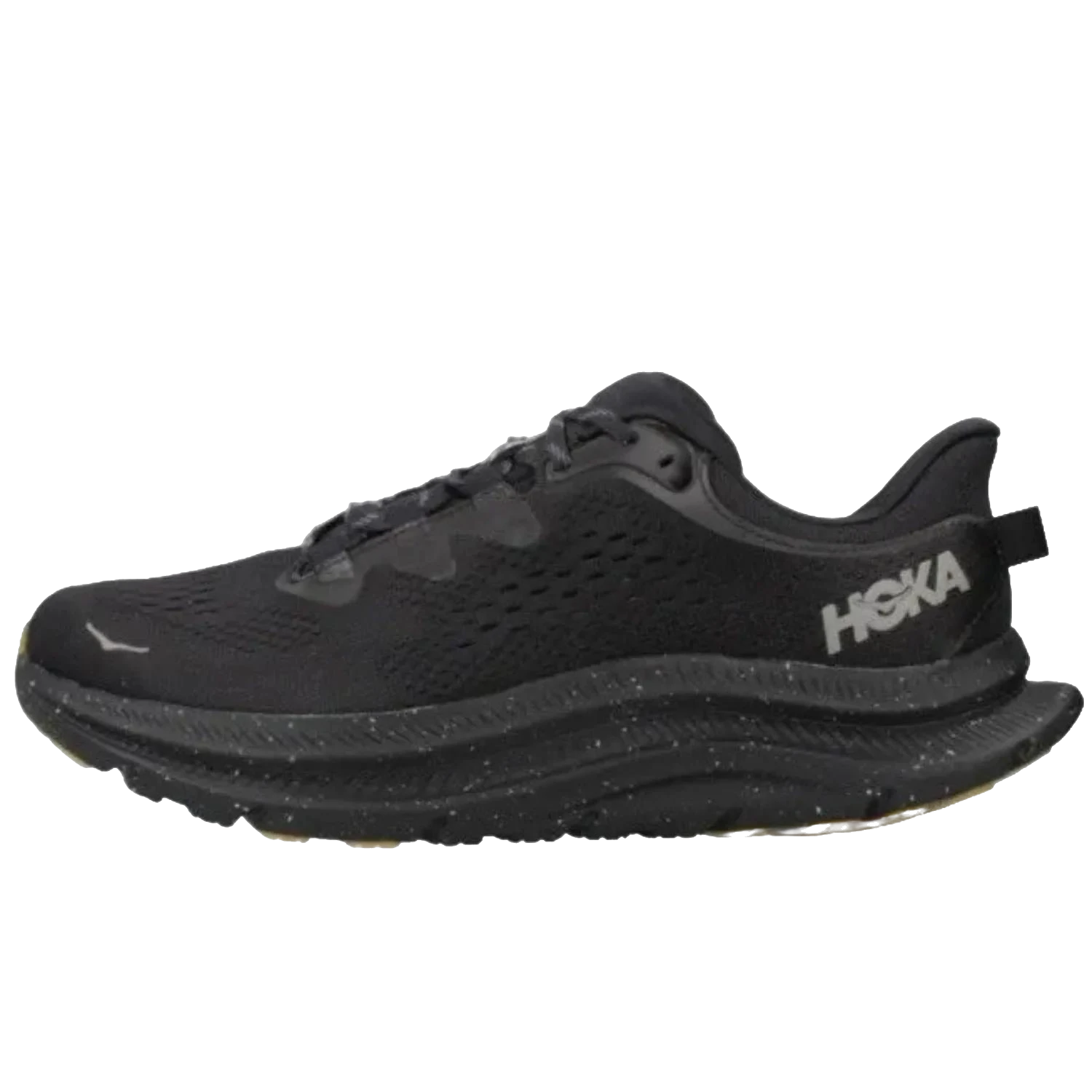 נעלי ריצה מגוננות גברים הוקה קוואנה 2, שחור/שחור