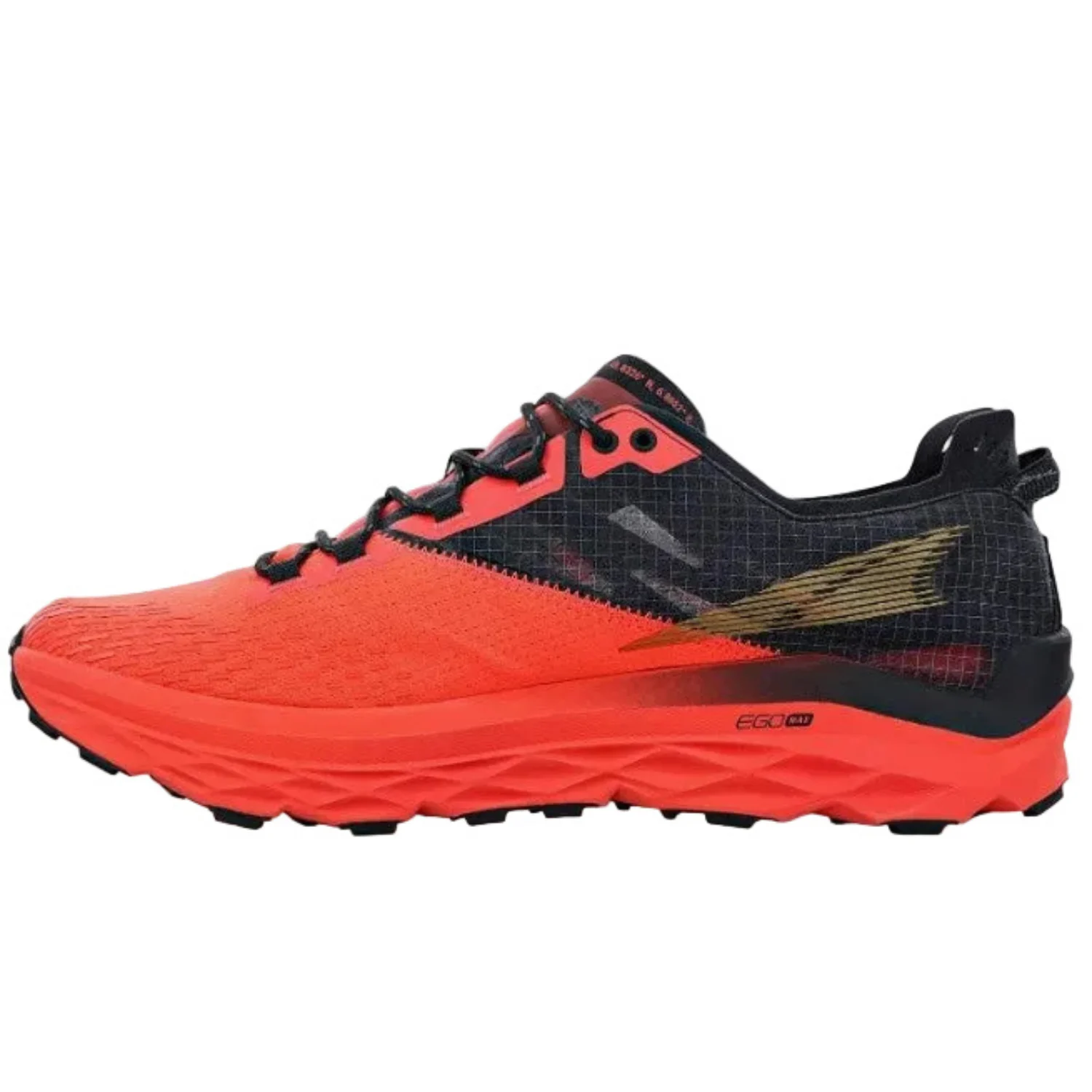נעלי ריצה בשטח לגברים Altra Mont Blanc, קורל/שחור