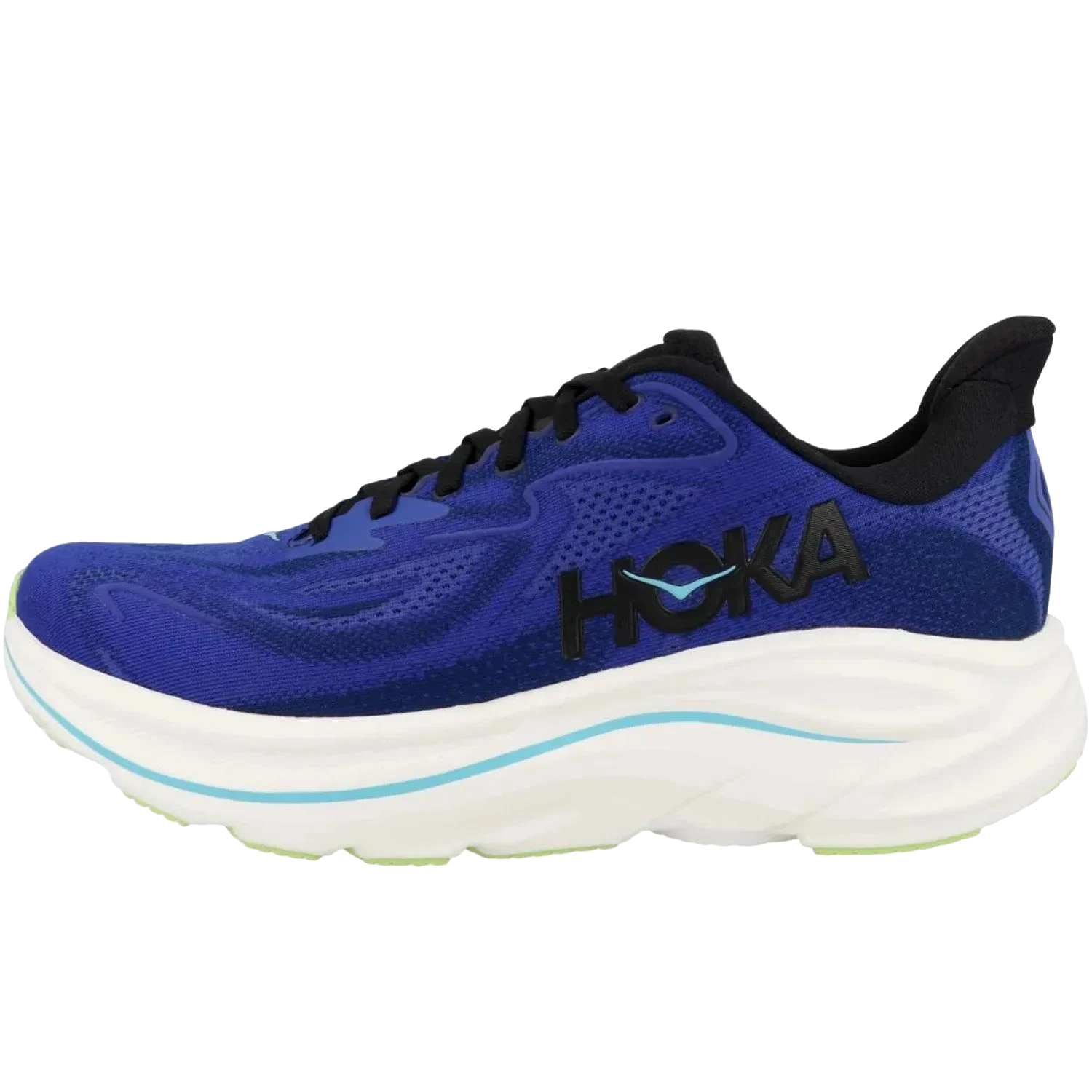 נעלי ריצה גברים Hoka Clifton 10 עם ריפוד, שמיים ליליים/כחול חצות
