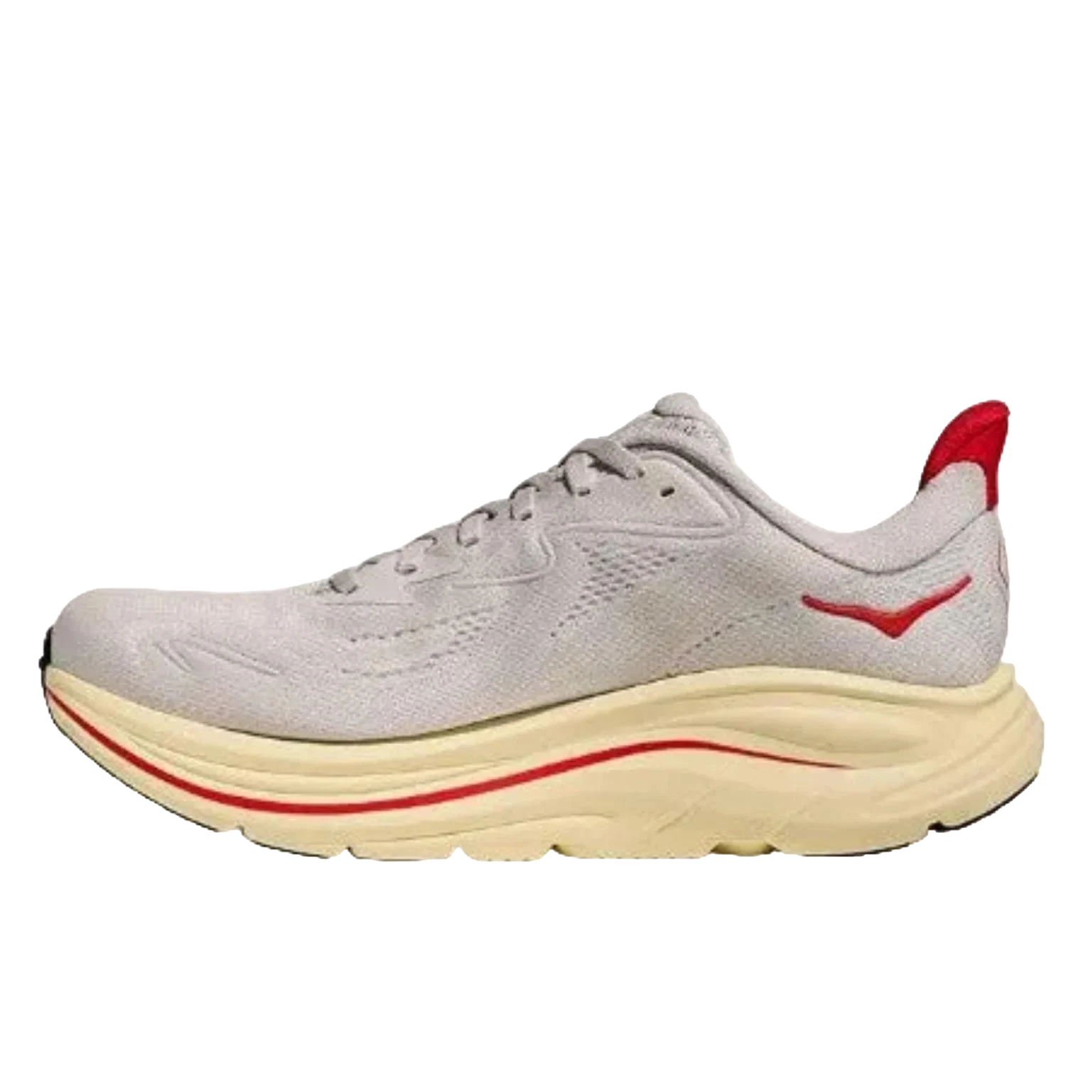 נעלי ריצה לנשים הוקה קליפטון 10 עם ריפוד, סטוקו/סריז