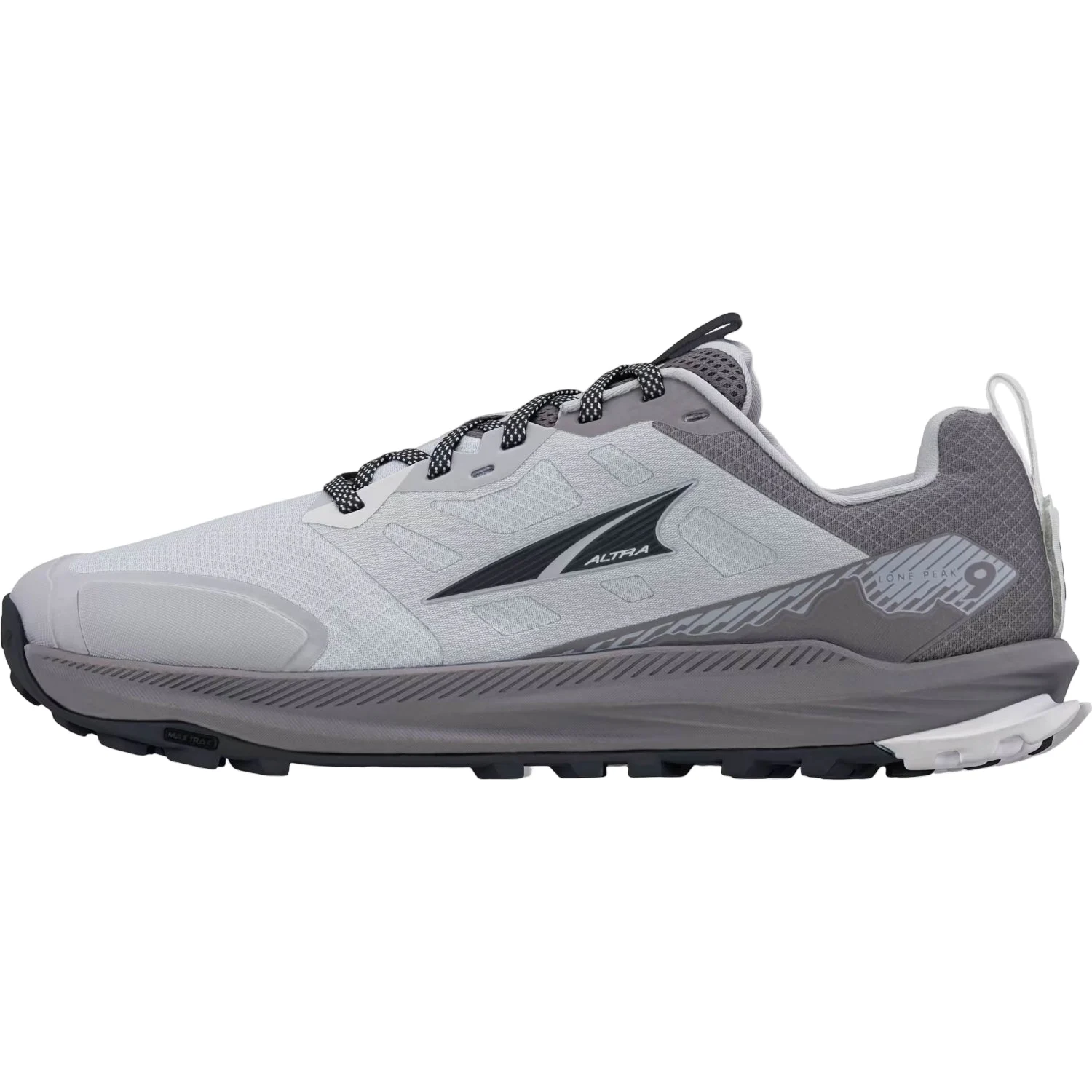 נעלי ריצה על שבילים לגברים Altra Lone Peak 9 אפור